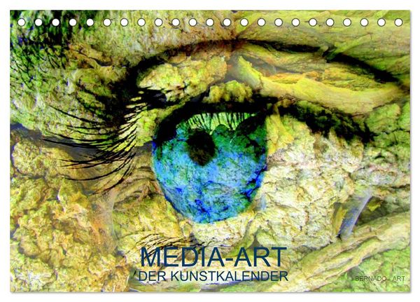 Produktbild: MEDIA-ART Der Kunstkalender (Tischkalender 2026 DIN A5 quer), CALVENDO Monatskalender