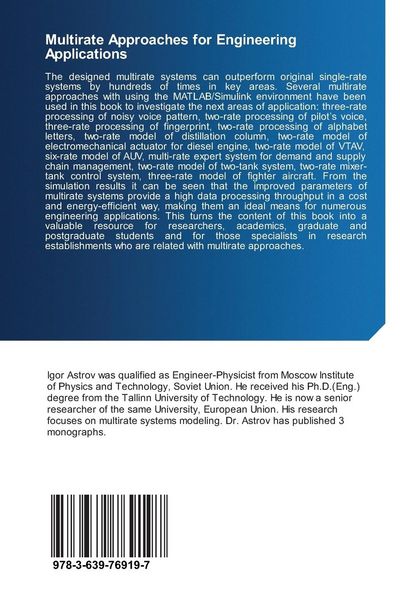 Produktbild: Multirate Approaches for Engineering Applications