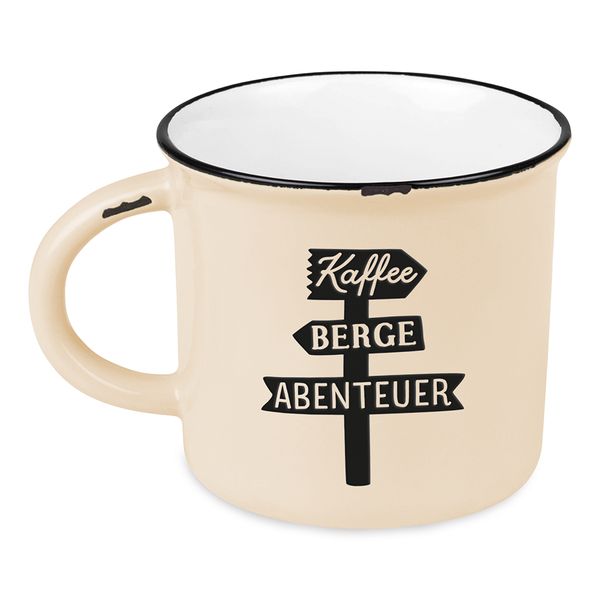 Produktbild: Becher Vintage Berggl&uuml;ck Kaffee