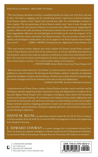 Produktbild: Counterterrorism and Threat Finance Analysis during Wartime