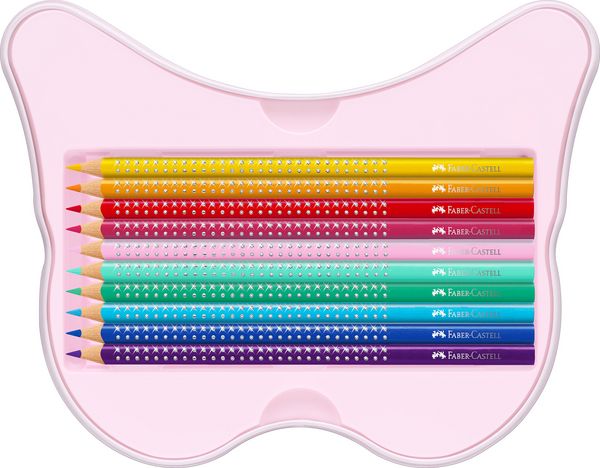 Produktbild: Faber-Castell Buntstifte Sparkle Schmetterling 12er Geschenkset