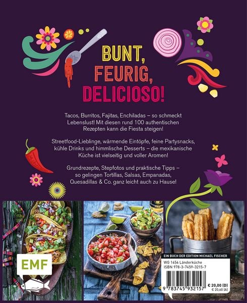 Produktbild: Fiesta &ndash; Das Mexiko-Kochbuch &ndash; mit edler Ausstattung und Farbschnitt
