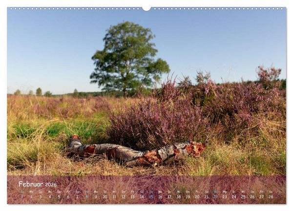 Produktbild: Im Herzen der L&uuml;neburger Heide (Wandkalender 2026 DIN A2 quer), CALVENDO Monatskalender