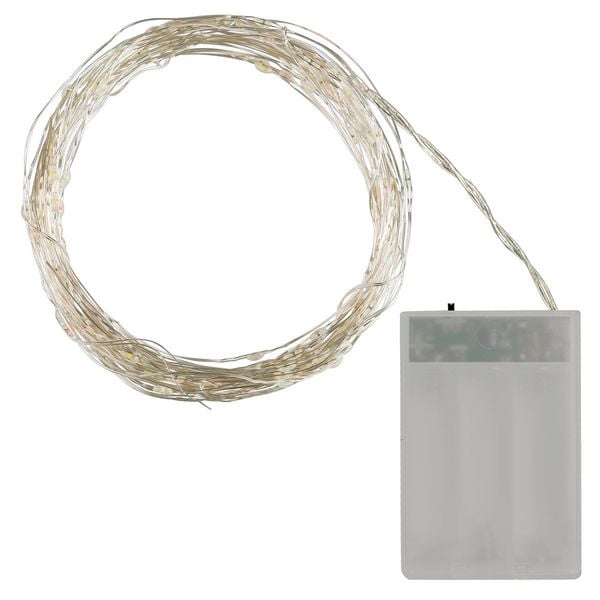 Produktbild: Idena Lichterkette 20 LED warmwei&szlig; 6h Timer 2,2m