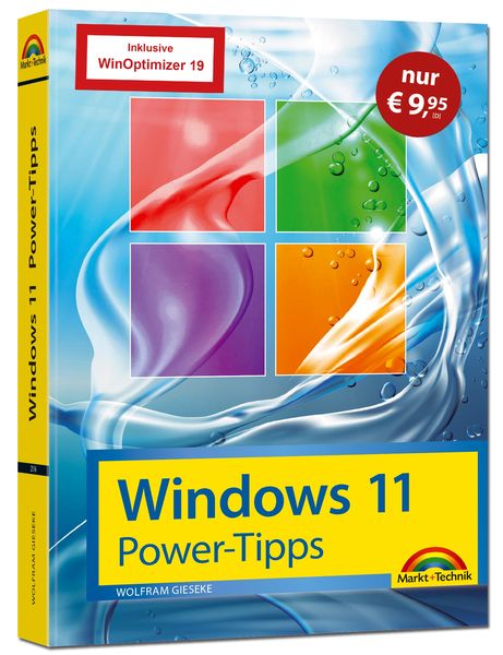 Produktbild: Windows 11 Power Tipps - Sonderausgabe inkl. WinOptimizer 19 Vollversion - Das Maxibuch: Optimierung, Troubleshooting Insider Tipps f&uuml;r Windows 11