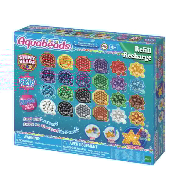 Aquabeads 31995 - Perlmuttperlen Nachfüllpack, Bastelset