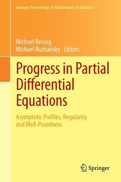 Produktbild: Progress in Partial Differential Equations