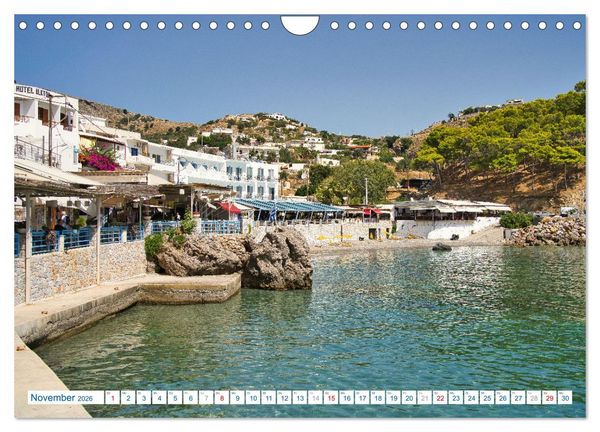 Produktbild: Kreta, der sch&ouml;ne S&uuml;den (Wandkalender 2026 DIN A4 quer), CALVENDO Monatskalender