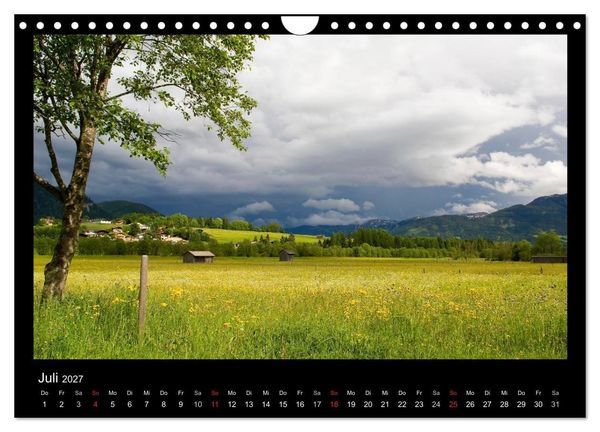 Produktbild: Natur erleben... (Wandkalender 2027 DIN A4 quer), CALVENDO Monatskalender