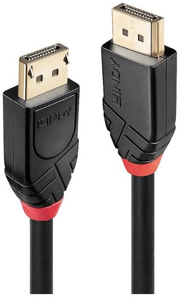 Produktbild: LINDY Anschlusskabel DisplayPort Stecker, DisplayPort Stecker 20.00 m Schwarz 41081 DisplayPort-Kabel