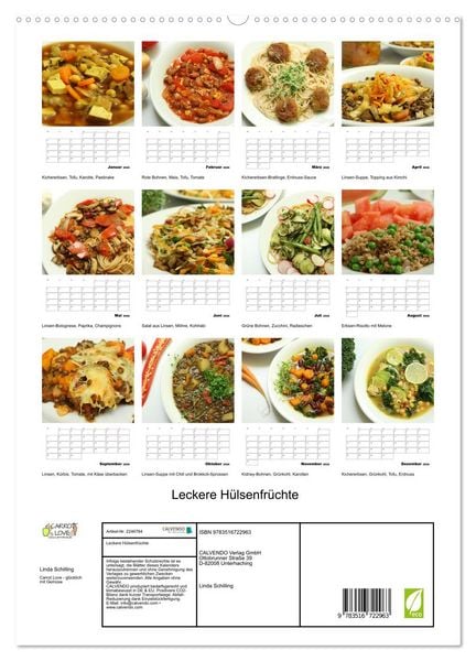 Produktbild: Leckere H&uuml;lsenfr&uuml;chte (hochwertiger Premium Wandkalender 2026 DIN A2 hoch), Kunstdruck in Hochglanz