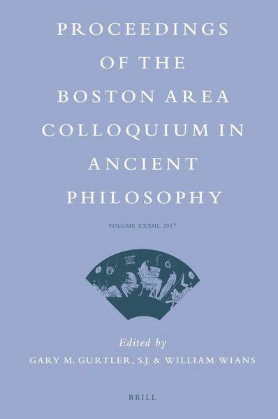 Produktbild: Proceedings of the Boston Area Colloquium in Ancient Philosophy