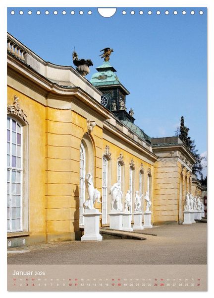 Produktbild: Potsdams Highlights (Wandkalender 2026 DIN A4 hoch), CALVENDO Monatskalender