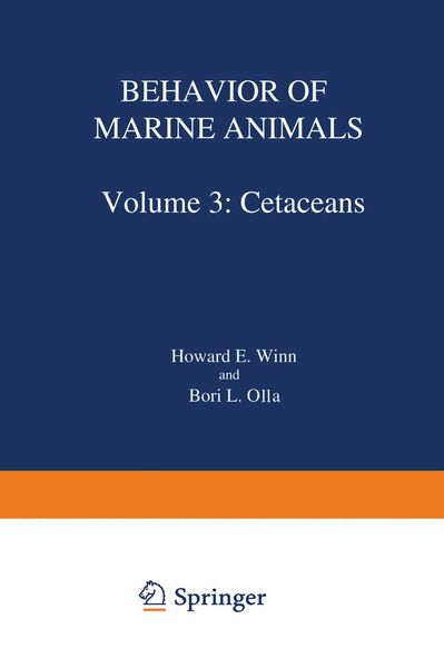 Produktbild: Behavior of Marine Animals
