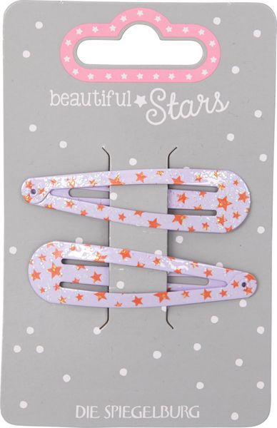 Produktbild: Haarclip Sterne no.2 - beautiful Stars, sort.