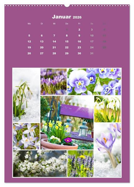 Produktbild: Der kunterbunte Collagen Kalender (hochwertiger Premium Wandkalender 2026 DIN A2 hoch), Kunstdruck in Hochglanz