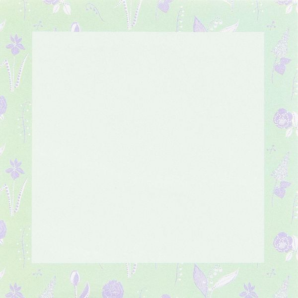 Produktbild: Notizzettel-Box Flower Frames MIX, 200 Blatt, 9x9 cm