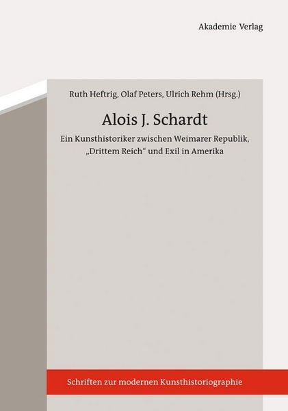 Produktbild: Alois J. Schardt