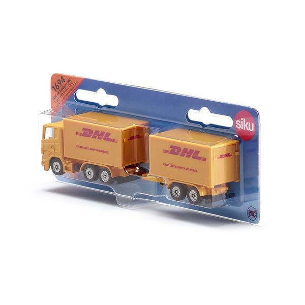 Produktbild: Siku 1694 LKW mit Anhänger DHL