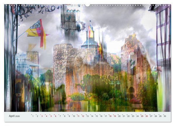 Produktbild: Dreieich bewegt (hochwertiger Premium Wandkalender 2026 DIN A2 quer), Kunstdruck in Hochglanz