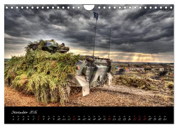 Produktbild: Sch&uuml;tzenpanzer Marder (Wandkalender 2026 DIN A4 quer), CALVENDO Monatskalender