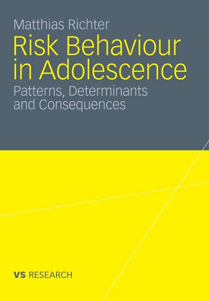 Produktbild: Risk Behaviour in Adolescence