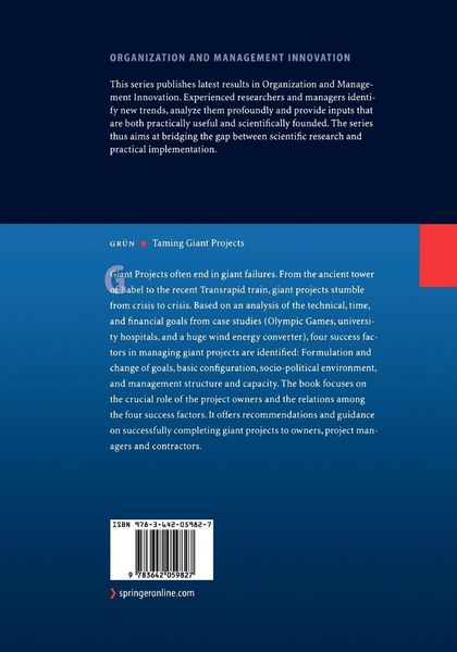 Produktbild: Taming Giant Projects