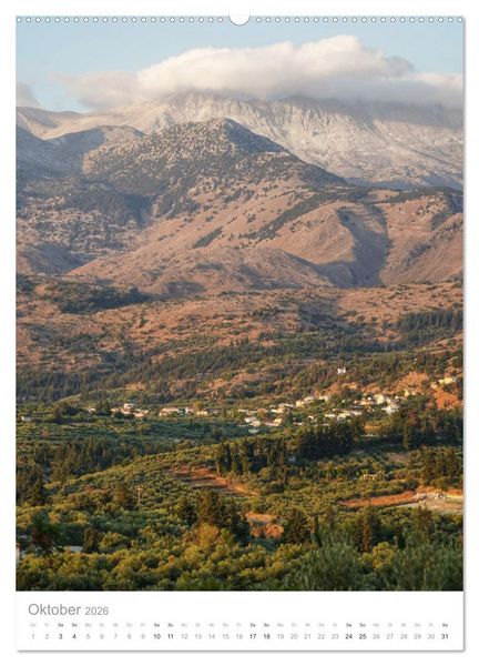 Produktbild: Kreta - Sonne, Meer und griechische Lebensart (hochwertiger Premium Wandkalender 2026 DIN A2 hoch), Kunstdruck in Hochglanz
