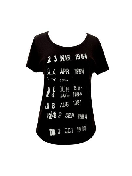 Produktbild: Library Stamp (Black) Women's Relaxed Fit T-Shirt XX-Large