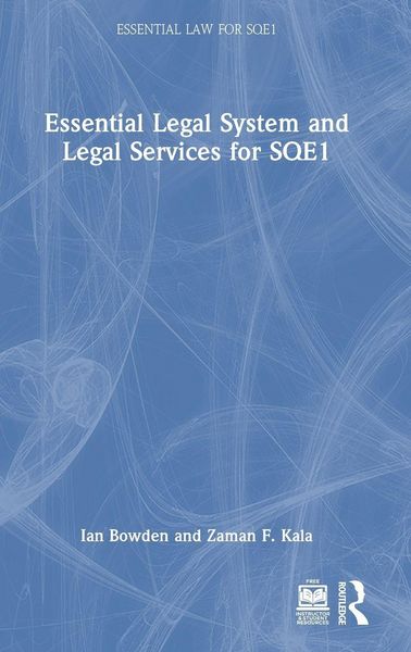 Produktbild: Essential Legal System and Legal Services for SQE1