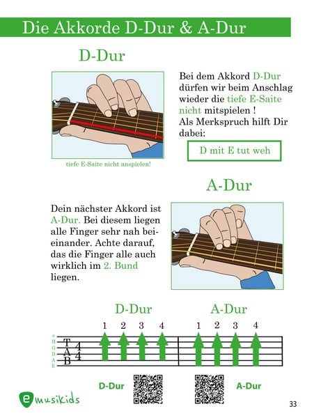Produktbild: Gitarre lernen f&uuml;r Kinder - Das neue Gitarrenbuch f&uuml;r Anf&auml;nger
