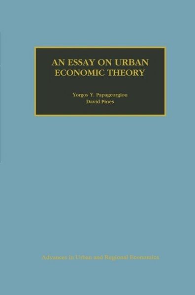 Produktbild: An Essay on Urban Economic Theory