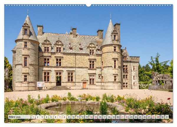 Produktbild: Normandie &ndash; Wo Natur auf Kultur trifft (hochwertiger Premium Wandkalender 2026 DIN A2 quer), Kunstdruck in Hochglanz