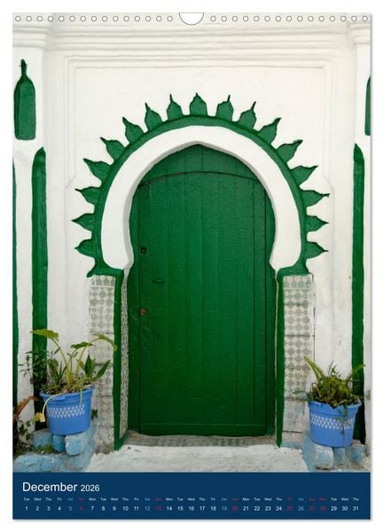 Produktbild: Oriental Doors (Wall Calendar 2026 DIN A3 portrait), CALVENDO 12 Month Wall Calendar