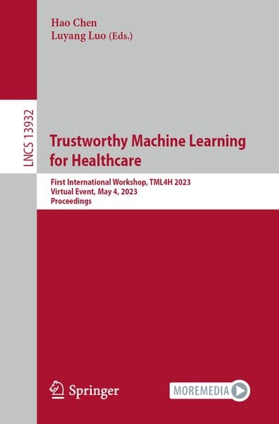 Produktbild: Trustworthy Machine Learning for Healthcare