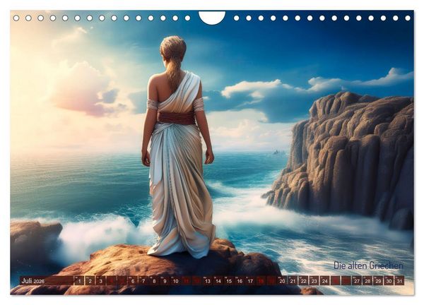 Produktbild: Untergegangene Kulturen - auf der ganzen Welt (Wandkalender 2026 DIN A4 quer), CALVENDO Monatskalender