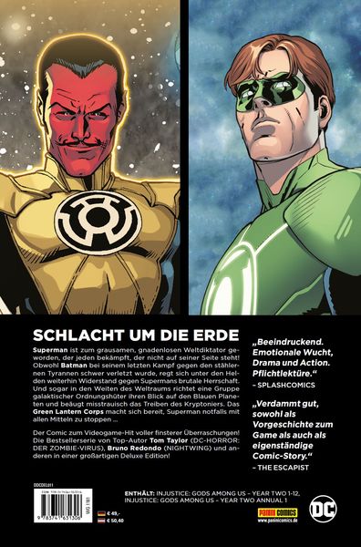 Produktbild: Injustice - G&ouml;tter unter uns: Das zweite Jahr (Deluxe Edition)