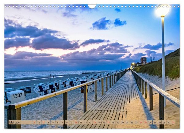Produktbild: SYLT-LIEBE Atemberaubende Momente (Wandkalender 2026 DIN A3 quer), CALVENDO Monatskalender