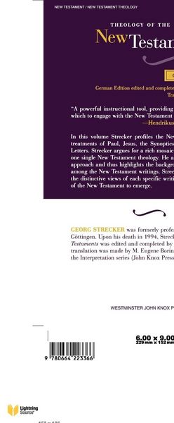 Produktbild: Theology of the New Testament