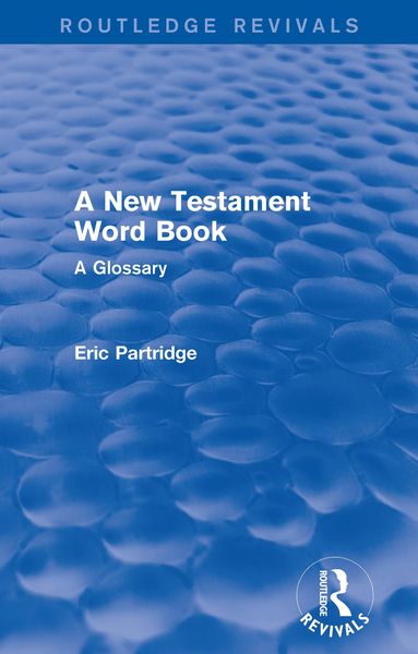 Produktbild: A New Testament Word Book