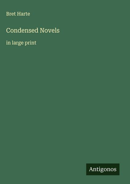 Produktbild: Condensed Novels