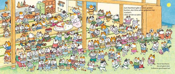 Produktbild: Die 100-Katzen-Familie auf dem Land
