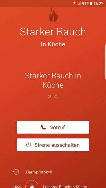 Produktbild: Twinguard Bosch Smart Home Rauchmelder