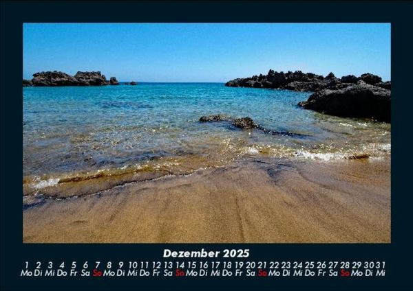 Produktbild: Str&auml;nde der Welt 2025 Fotokalender DIN A5