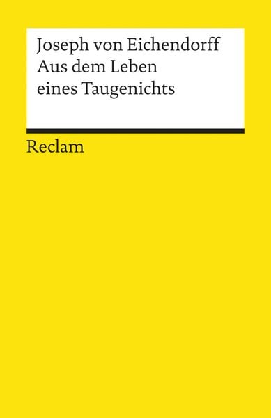 Produktbild: Aus dem Leben eines Taugenichts