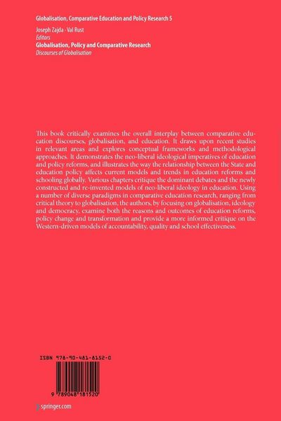 Produktbild: Globalisation, Policy and Comparative Research