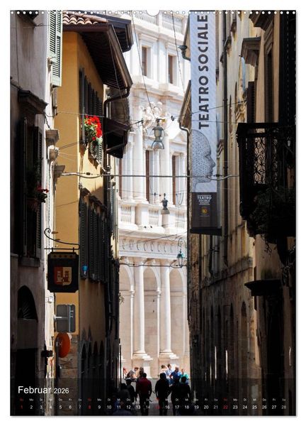 Produktbild: Bergamo (Wandkalender 2026 DIN A2 hoch), CALVENDO Monatskalender