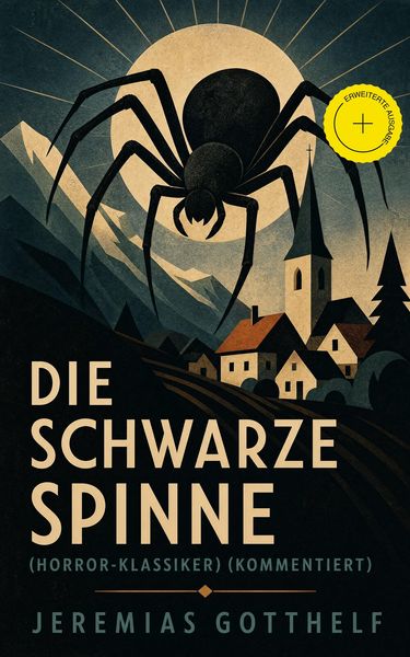 Produktbild: Die schwarze Spinne (Horror-Klassiker) (Kommentiert)