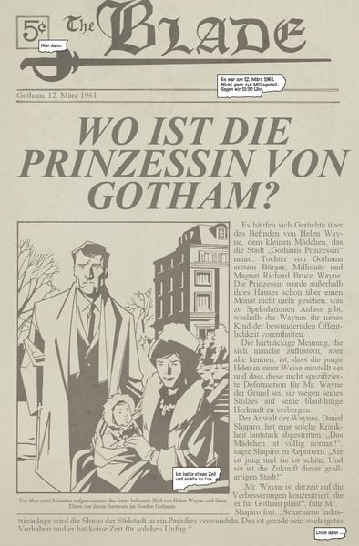 Produktbild: Gotham City: Das erste Jahr