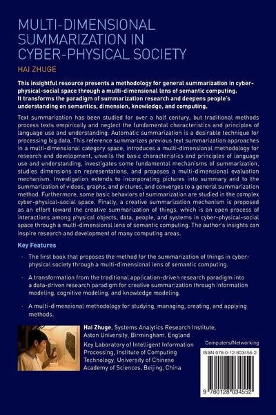 Produktbild: Multi-Dimensional Summarization in Cyber-Physical Society